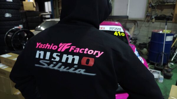 2025 YASHIO FACTORY NEON PINK HOODIE - Image 3