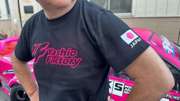 YASHIO FACTORY 2025 Neon Pink T-Shirt - Image 2