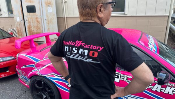 YASHIO FACTORY 2025 Neon Pink T-Shirt - Image 3