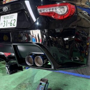 FT86/GR86 4 Pipe Muffler Super Silent Titanium Muffler