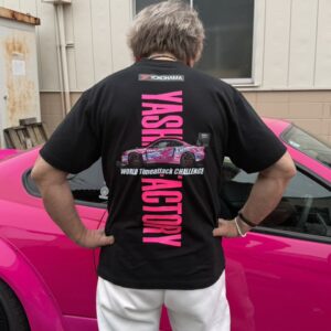 YASHIO FACTORY 2026 WTAC キャンペーンTシャツ 黒