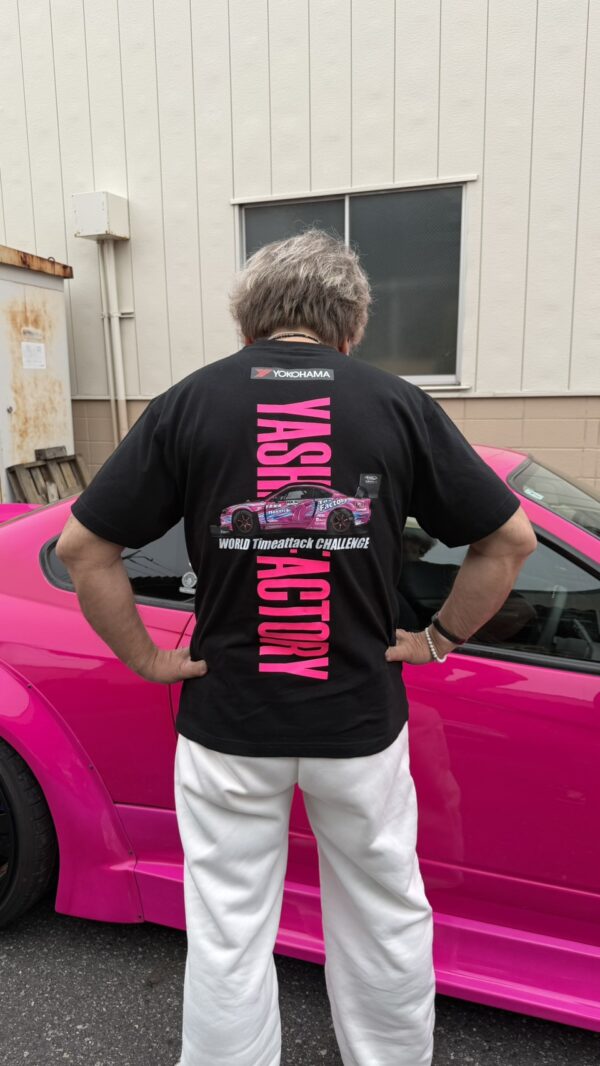 YASHIO FACTORY 2026 WTAC キャンペーンTシャツ 黒 - ヤシオファクトリー