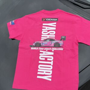 YASHIO FACTORY 2026 WTACチャレンジ Tシャツピンク