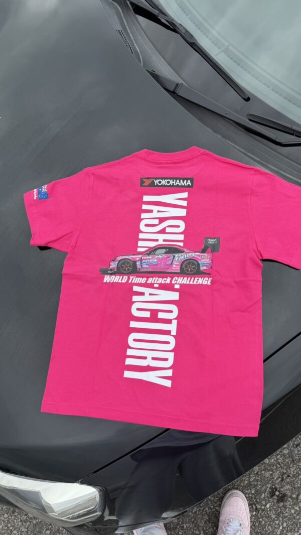 YASHIO FACTORY 2026 WTAC Challenge T-Shirt Pink - Yashio Factory